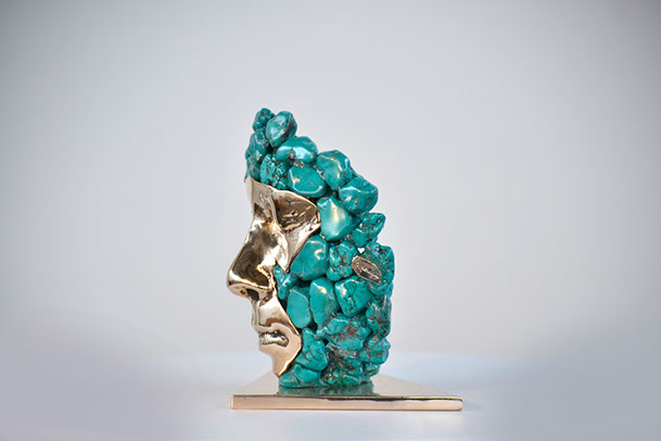 Giuseppe D'Angelo scultore opera in bronzo e alabastro