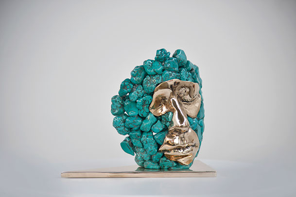 Giuseppe D'Angelo scultore opera in bronzo e alabastro