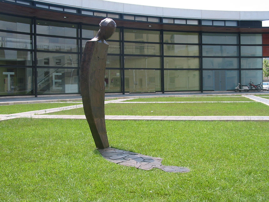 Giuseppe D'Angelo scultura opera in ferro 