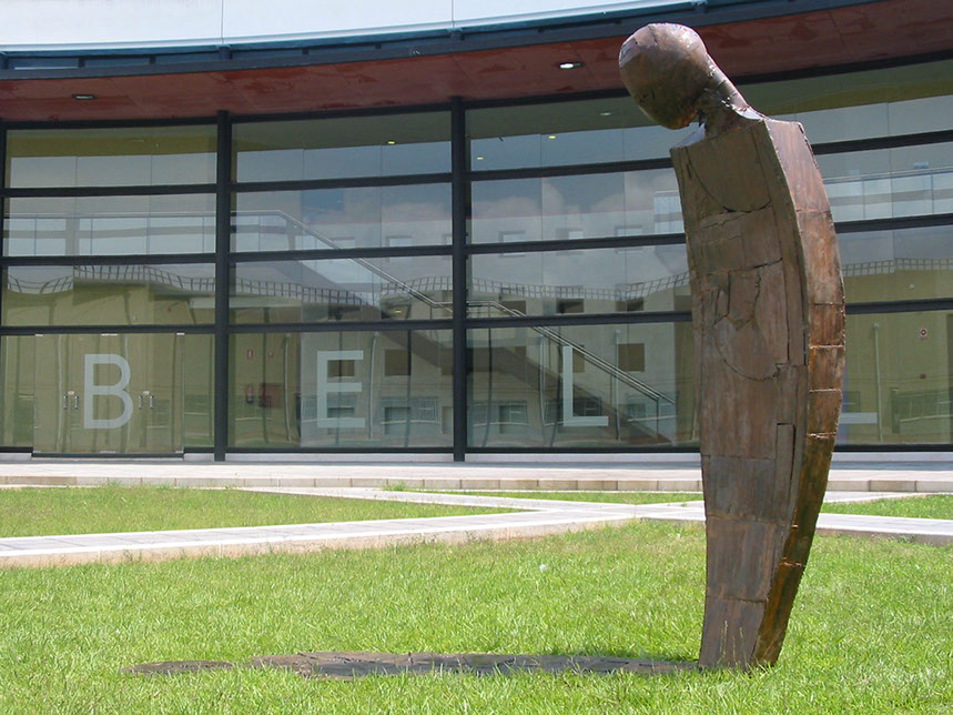 Giuseppe D'Angelo scultura opera in ferro 