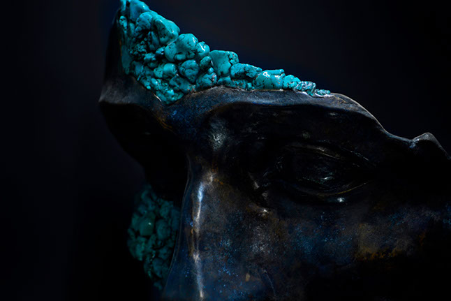 Giuseppe D'Angelo scultore opera in bronzo e alabastro
