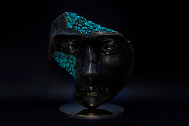 Giuseppe D'Angelo scultore opera in bronzo e alabastro