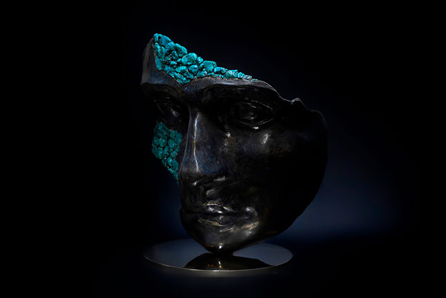 Giuseppe D'Angelo scultore opera in bronzo e alabastro