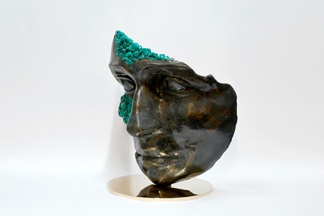 Giuseppe D'Angelo scultore opera in bronzo e alabastro